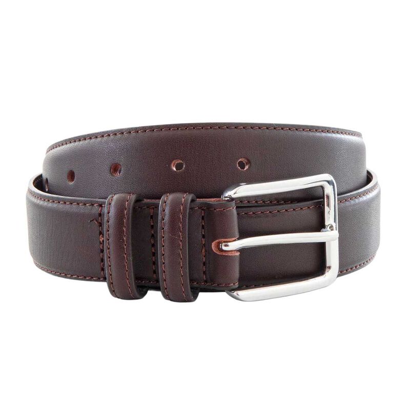 Rembrandt Leeds Chocolate Brown Leather Belt image number 0